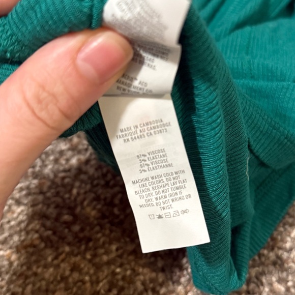 Aerie Real Soft Ribbed Tank/Short Set - Picture 8 of 8